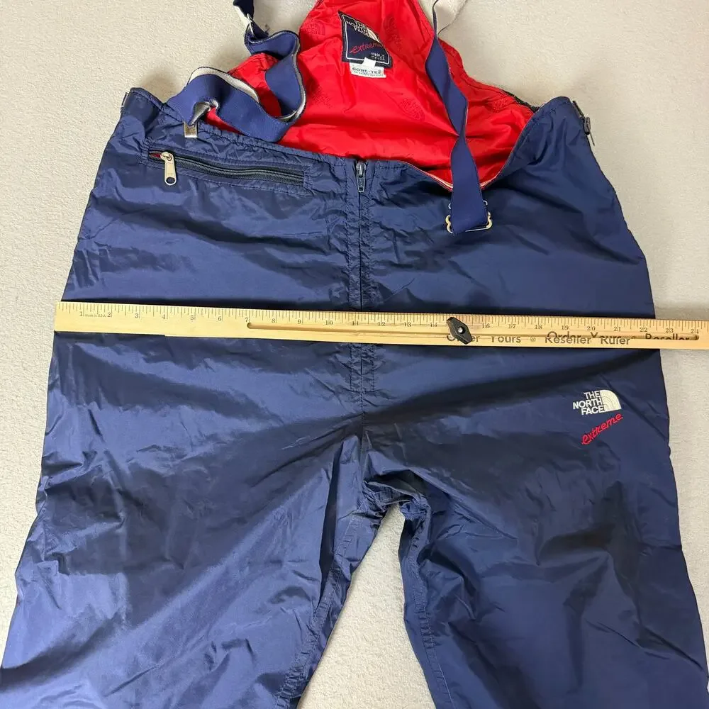 Vintage The North Face Extreme Gore-Tex Ski Bib Pants Men’s XL Blue USA Made
